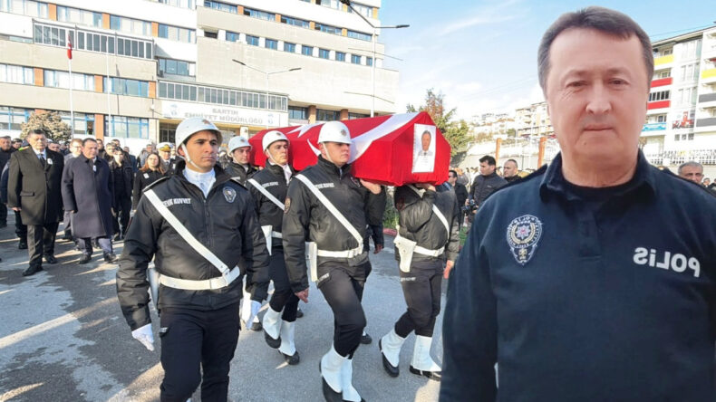 Emekliliğine 4 G&uuml;n Kala Trafik Kazasında Hayatını Kaybeden Polis İ&ccedil;in Bartın'da T&ouml;ren D&uuml;zenlendi