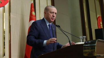 Erdoğan: Sadece g&uuml;l&uuml;p ge&ccedil;iyoruz