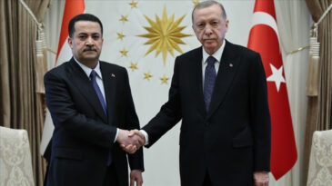 Erdoğan, Sudani ile G&ouml;r&uuml;şme Ger&ccedil;ekleştirdi