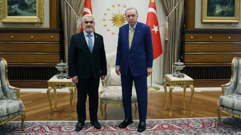 Erdoğan, Zekeriya Yapıcıoğlu'nu Ağırladı