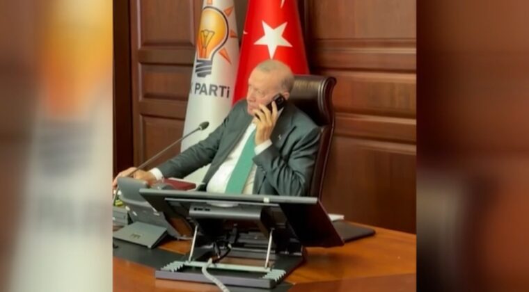 Erdoğan&rsquo;dan Belediyeye &Ouml;nemli Telefon G&ouml;r&uuml;şmesi: "Bembeyaz Geliyorsun"