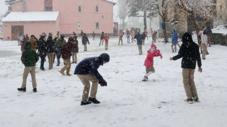 Erzurum&rsquo;da 3 il&ccedil;ede eğitime bir g&uuml;n ara verildi