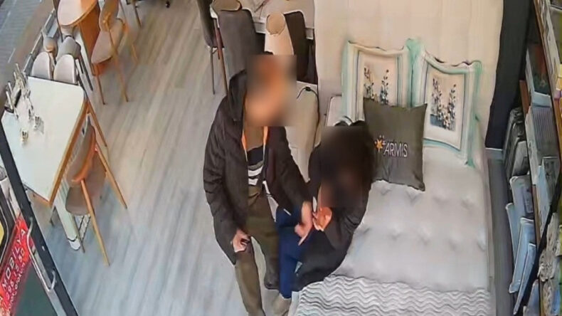 Eşinin &Ccedil;alıştığı İş Yerinde Şiddet Olayı