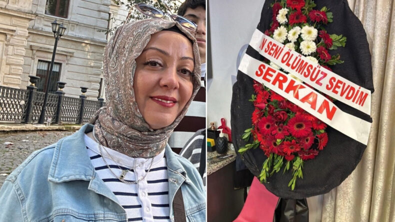 Eşinin Katlettiği G&uuml;lten Son Yolcuğuna Uğurlandı