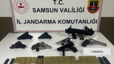 Evden Cephanelik Ortaya &Ccedil;ıktı