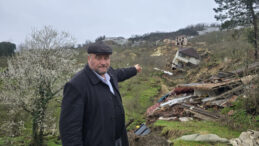 Fatsa'da Heyelan: İki Ev ve Spor Tesisi Yıkıldı