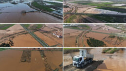 Felaketin Boyutu Havadan G&ouml;r&uuml;nt&uuml;lendi