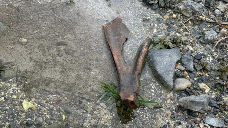 G&ouml;l Kurudu, Kemikler Ortaya &Ccedil;ıktı