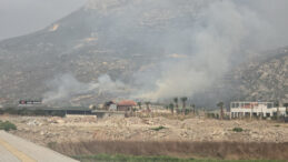 Hatay'da yangın: Tarihi alanlar ziyarete kapatıldı