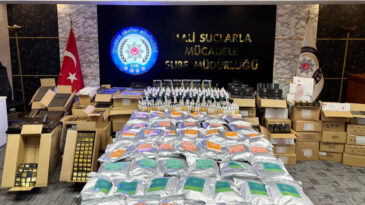 İstanbul&rsquo;da Sahte İla&ccedil; ve Kozmetik Operasyonu