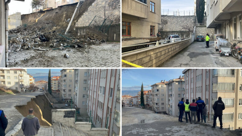 İstinat Duvarı &Ccedil;&ouml;kt&uuml;: 7 Ara&ccedil;ta Maddi Hasar