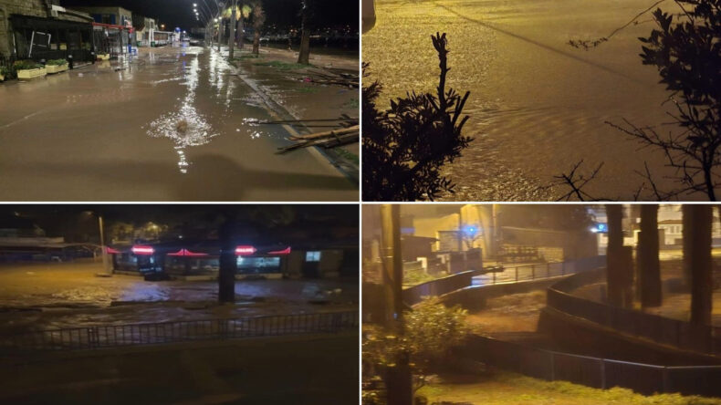 İzmir'de Derelerin Taşmasıyla Sel Felaketi