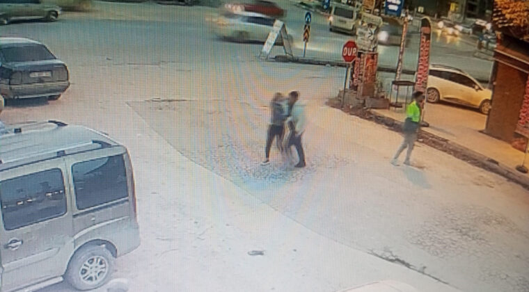 Kadını Tehdit Eden Saldırgan Yakalandı