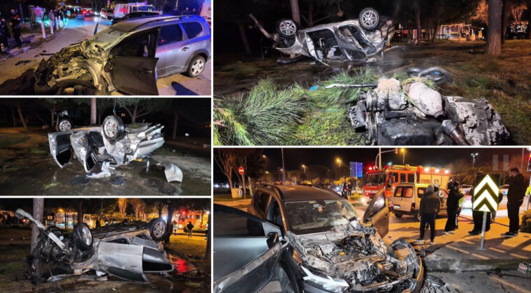 Kırmızı Işık İhlali Sonrasında Kaza: 1'i Ağır 6 Yaralı