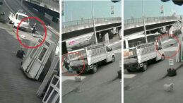 K&ouml;pekten Ka&ccedil;an &Uuml;niversite &Ouml;ğrencisi Otob&uuml;sle &Ccedil;arpıştı: Yoğun Bakımda