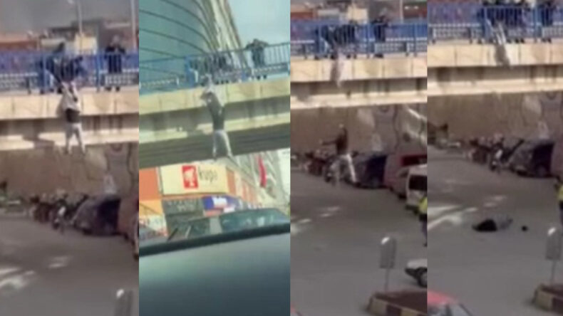 K&ouml;pr&uuml;de Can Pazarı: Tutunamayınca Yere D&uuml;şt&uuml;