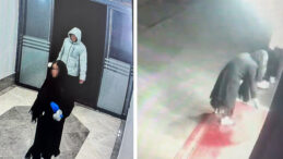 &lsquo;B&uuml;y&uuml;&rsquo; paniği: Apartmana idrar ve toz d&ouml;kt&uuml;ler