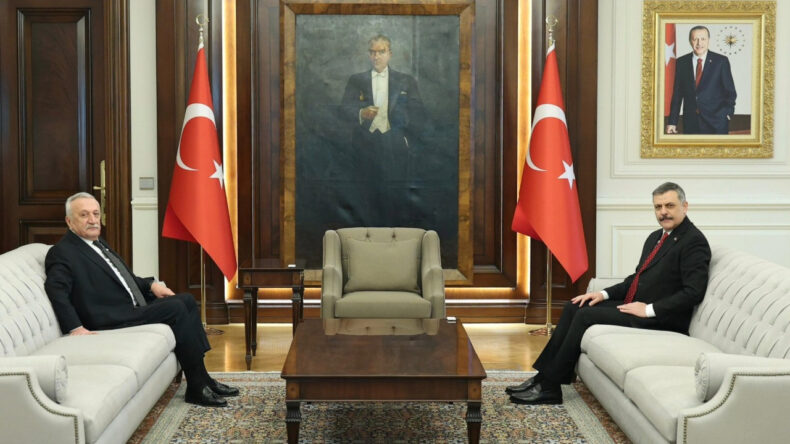 Mehmet Ağar, Yeni Bakanı Ziyaret Etti; Sosyal Medya İsyan Alevlendi