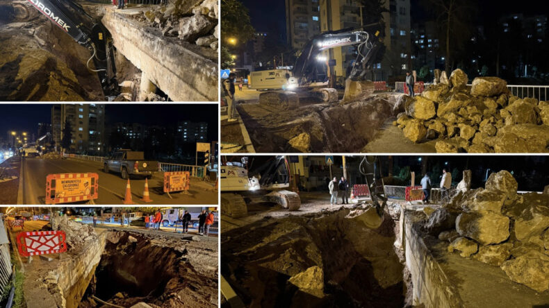 Mersin'de Dere &Uuml;st&uuml;ndeki K&ouml;pr&uuml;n&uuml;n Bir Kısmı &Ccedil;&ouml;kt&uuml;