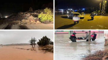 Meteoroloji "sarı kod" ile uyarıda bulundu: Doğu Akdeniz'de şiddetli yağışlar etkili oldu!