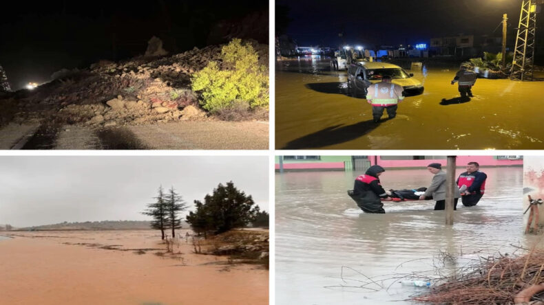 Meteoroloji "sarı kod" ile uyarıda bulundu: Doğu Akdeniz'de şiddetli yağışlar etkili oldu!