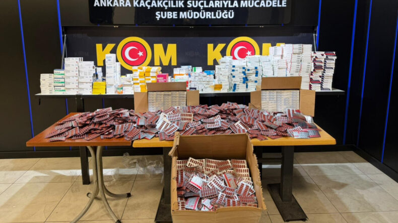 Milyonlarca Liralık Ka&ccedil;ak İla&ccedil; Ele Ge&ccedil;irildi