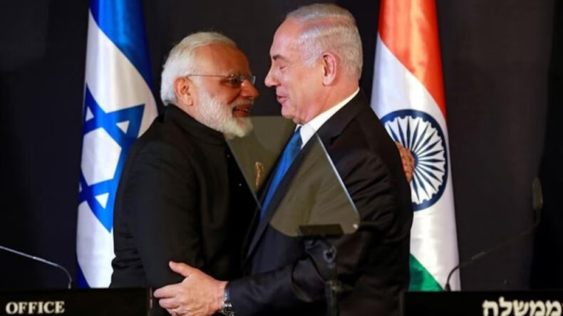 Modi, Netanyahu'ya Destek Verdi