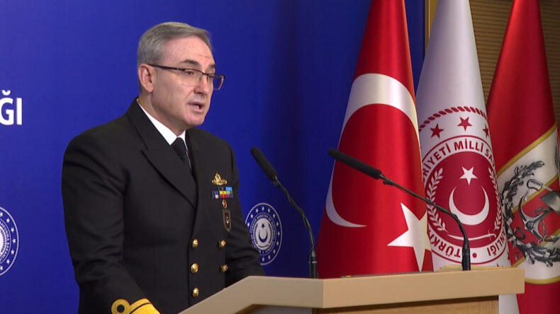 MSB'den Ordu'da Sahile Vuran İHA A&ccedil;ıklaması