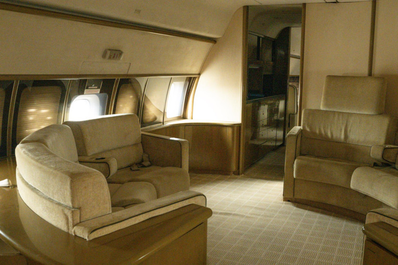 Uçağın iç detayları