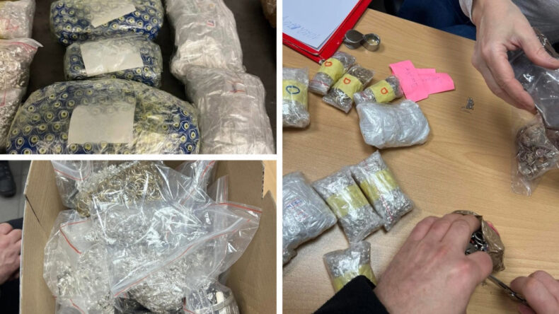 Oda Spreyi ve Gazoz Şişeleriyle 50 Bin Dolar Değerinde Ka&ccedil;ak Altın ve G&uuml;m&uuml;ş Ele Ge&ccedil;irildi