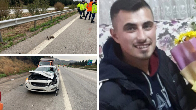 Otoyolda Temizlik Yapan İşçilere Araç Çarptı: 1 Ölü, 3 Yaralı