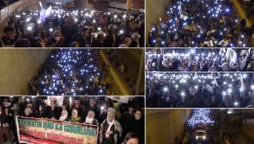 &Ouml;calan&rsquo;ın T&uuml;rkiye&rsquo;ye Getirilmesinin Yıld&ouml;n&uuml;m&uuml;nde Diyarbakır'da Protesto Y&uuml;r&uuml;y&uuml;ş&uuml;