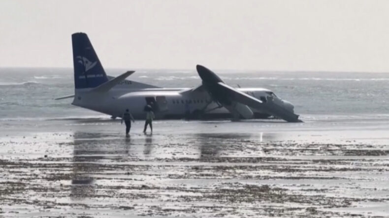 Pistte Duramayan U&ccedil;akta Korku Dolu Anlar