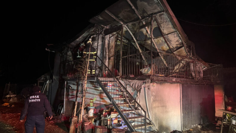 Prefabrik Evde Yangın: Bir Çift Hayatını Kaybetti