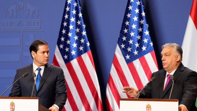 Rubio'dan Orban'a se&ccedil;im &ouml;ncesi destek: Sizin başarınız bizim başarımız