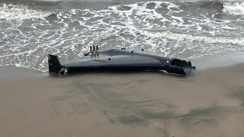 Sahile Vuran İHA'nın Menşei İran Olarak Belirlendi