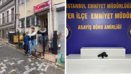 Sarıyer&rsquo;de iş yerini kurşunlayan 2 ş&uuml;pheli tutuklandı