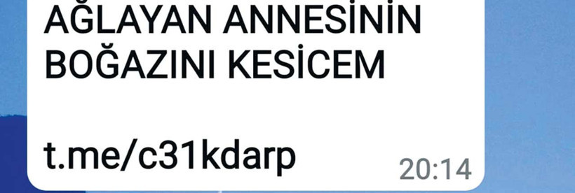 Tehdit Mesajı 3