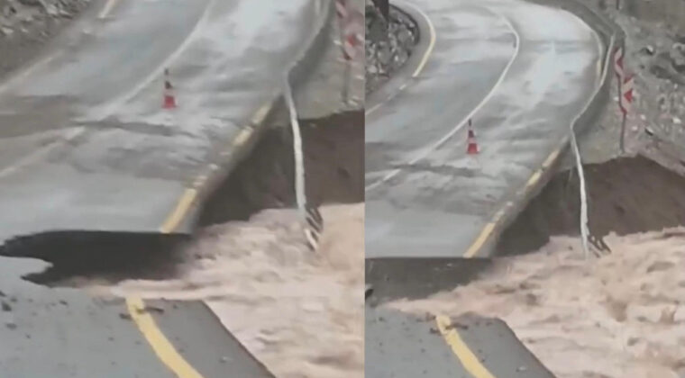 Sel Kara Yolunu Yuttu