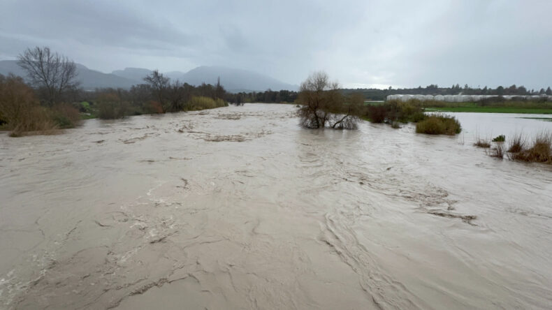 Sel Olayı Sonucu Tarım Arazileri Su Altında Kaldı