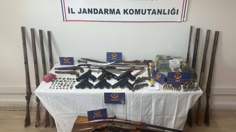 Silah Deposu Ortaya &Ccedil;ıktı