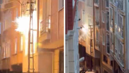 Şişli'de Elektrik Direğindeki Patlamalar Paniğe Neden Oldu