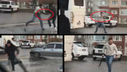 Sokak Ortasında Film Sahnesini Aratmayacak Kavga