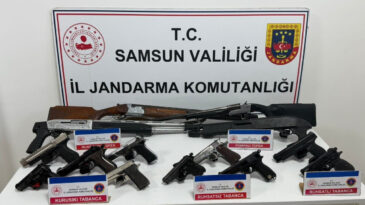 Sosyal Medyada Silah G&ouml;sterisi Karakolda Sona Erdi