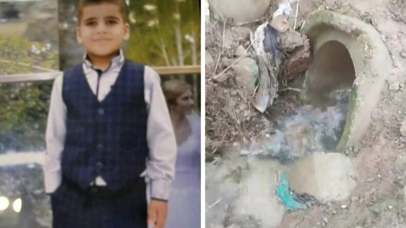 Topunu almak i&ccedil;in menfeze giren 11 yaşındaki Furkan boğuldu