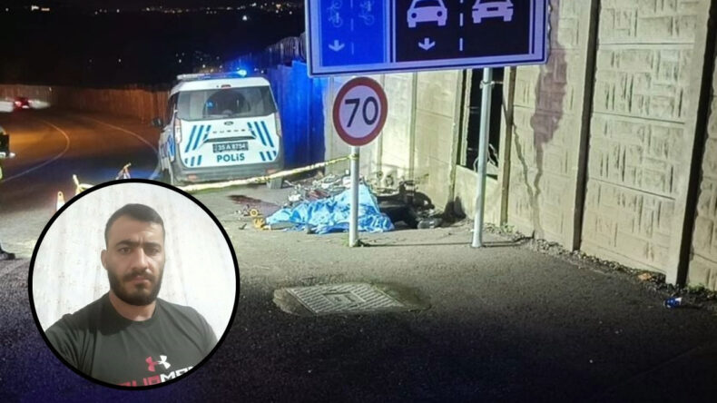 Trafik Levhasına &Ccedil;arpan Motosiklet Kazası: 1 &Ouml;l&uuml;