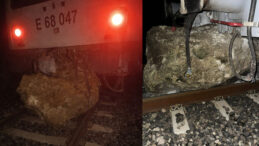 Treni Raydan &Ccedil;ıkardı, Yolcular Otob&uuml;slerle Taşındı