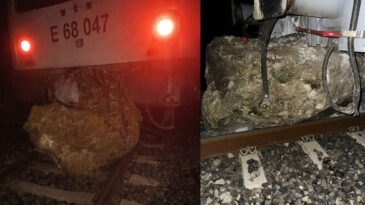 Treni Raydan &Ccedil;ıkardı, Yolcular Otob&uuml;slerle Taşındı