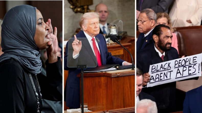 Trump Konuştu, Salon İçi Gerilim: "Amerikalıları Öldürdünüz, Utanın!"