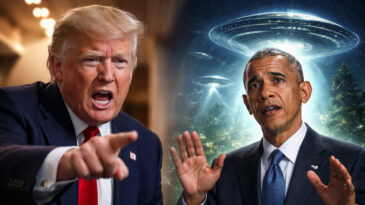 Trump'tan Obama'ya İtham: Uzaylılarla İlgili Gizli Bilgileri A&ccedil;ıklamakla Su&ccedil;ladı